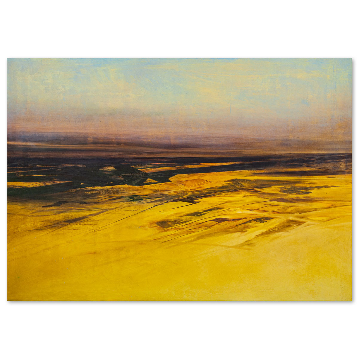 YELLOW LAND, 135 x 95